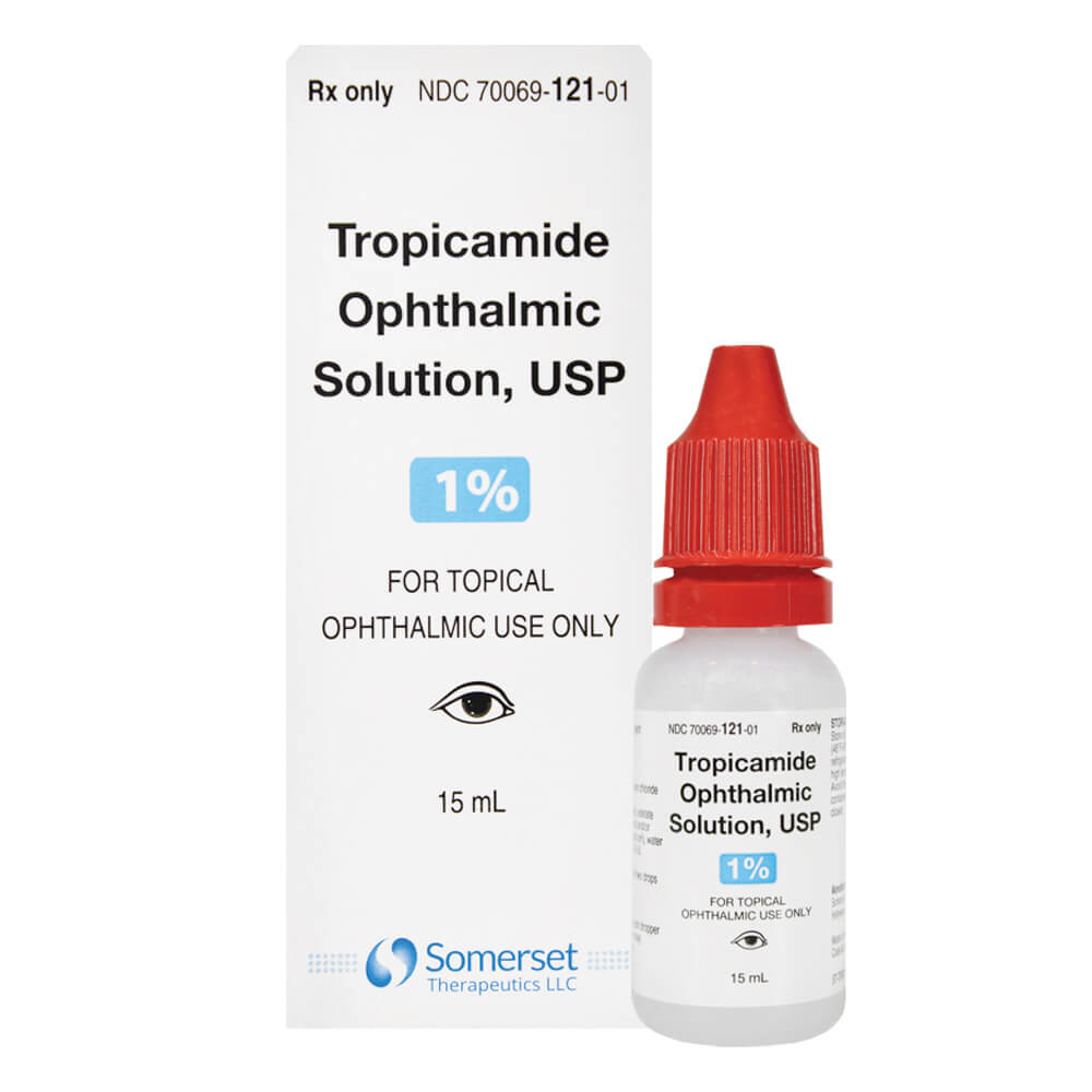 Somerset Tropicamide Ophthalmic Solution 1% - 15 mL