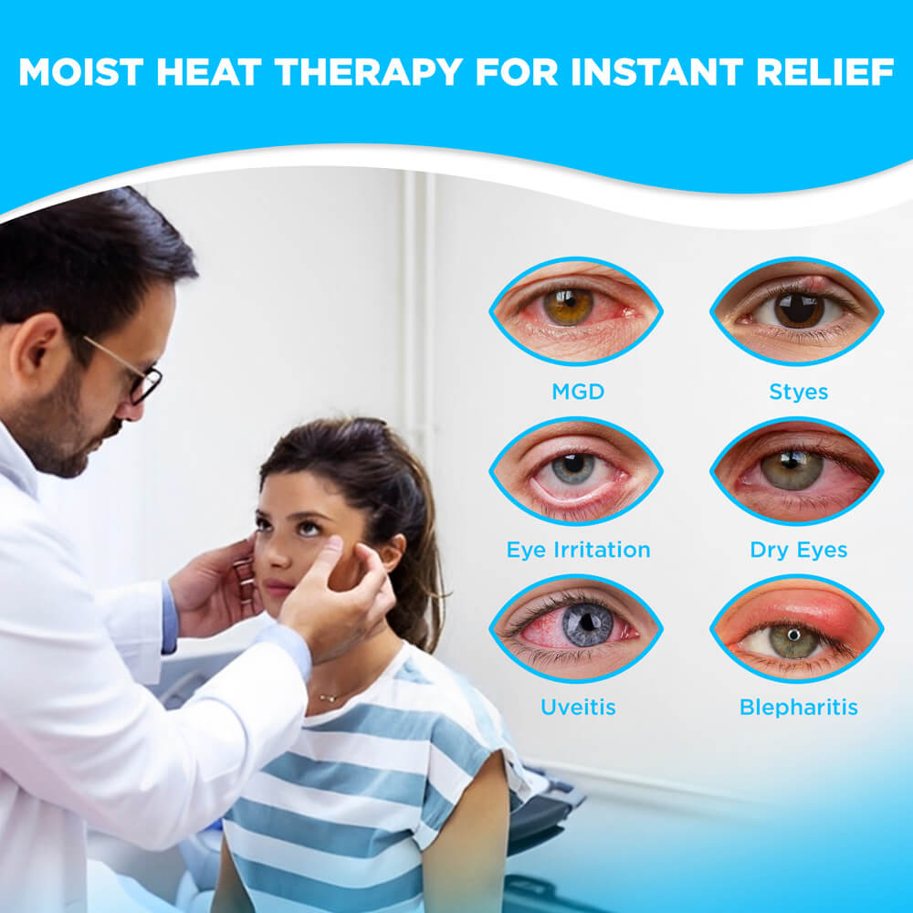 Duo USB Instant Moist Heat Eye Compress - 1
