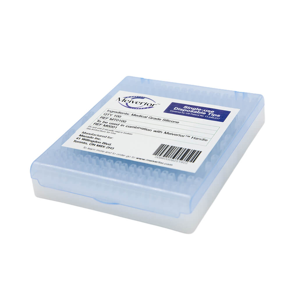 Meivertor&trade; Single-Use Disposable Tips (100 pairs) - 1