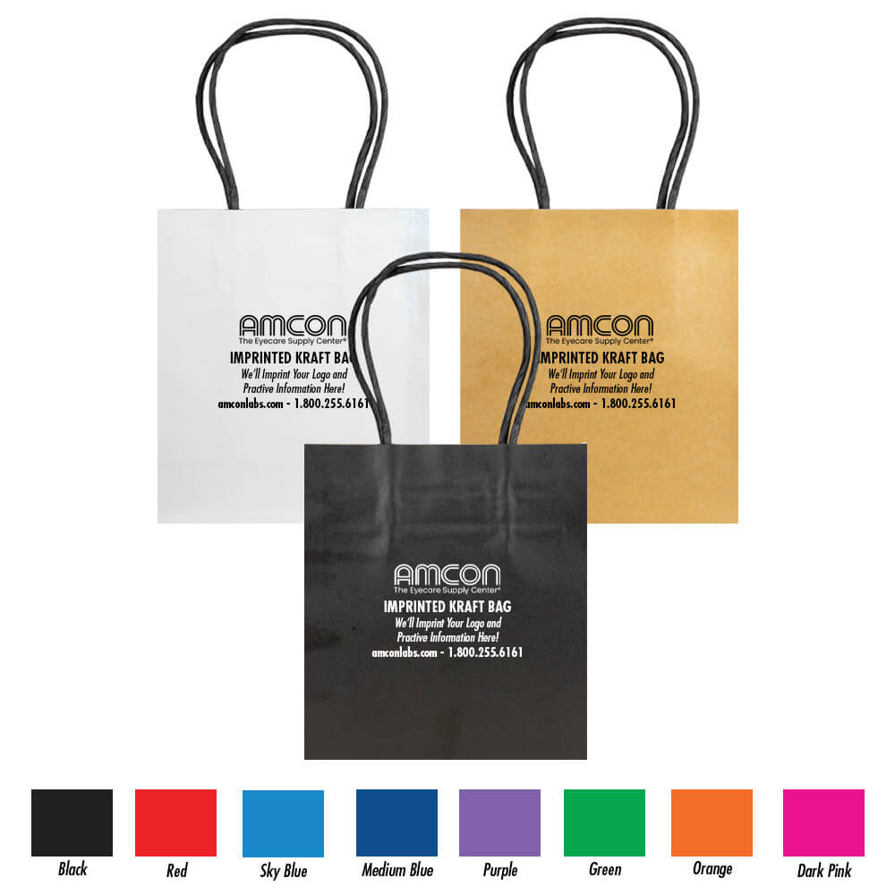 Eco-Friendly Kraft Bag - Small - Imprinted