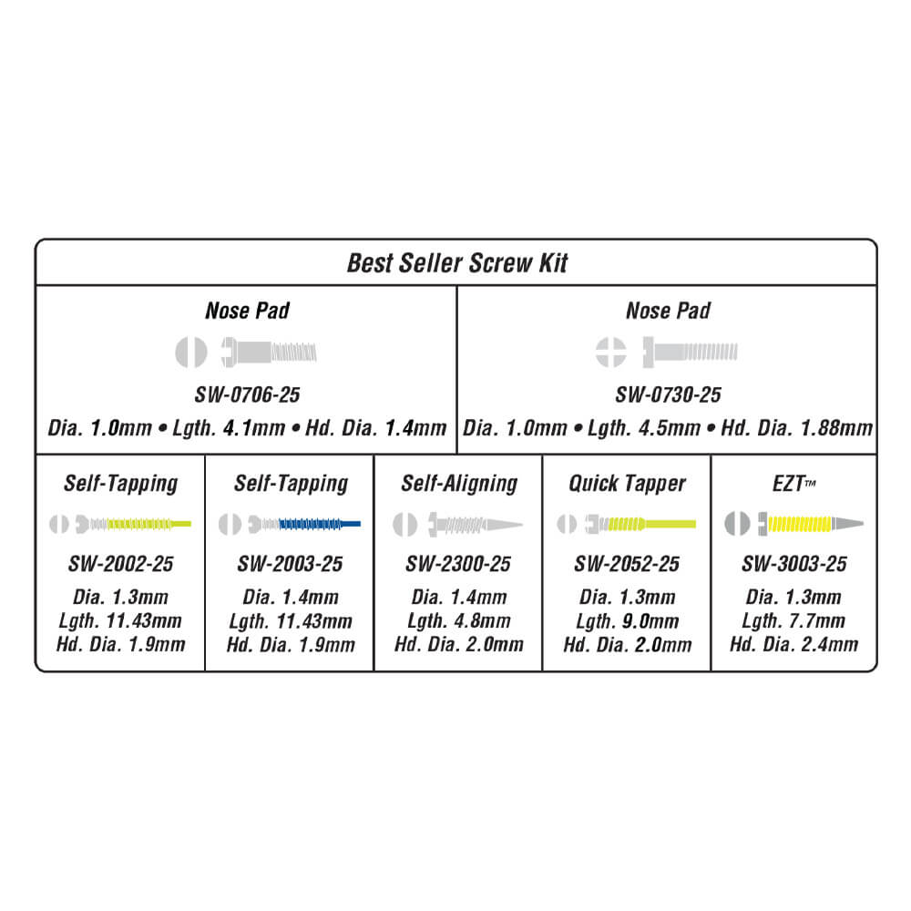 Best Seller Optical Screw Kit - 1